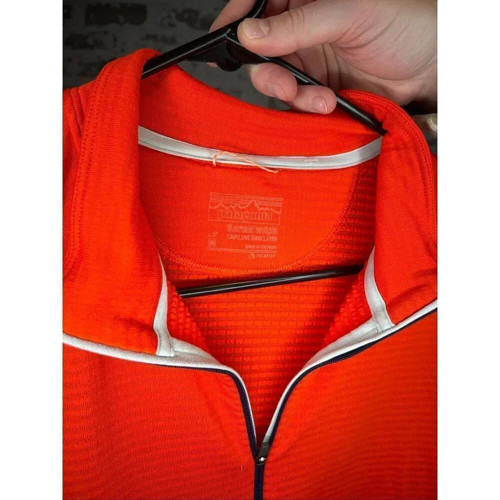 Patagonia | women capilene base layer orange